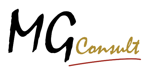 Logo MG Consult - Cabinet de conseil - Accompagnement des entreprises dans leur développement partout en France - Client VISIOcompte